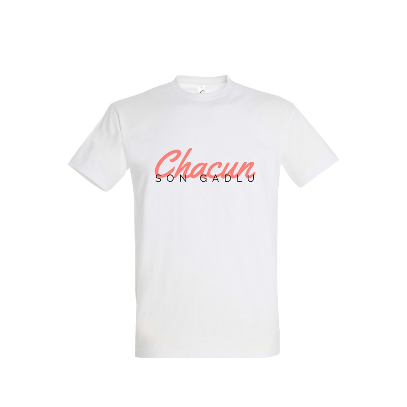 T-shirt "Chacun son GADLU" – Expression Discrète