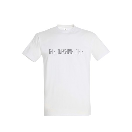 T-shirt "G le compas dans l'œil" – Vision Maçonnique