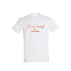 T-shirt "Il est midi plein" – Heure de Clarté