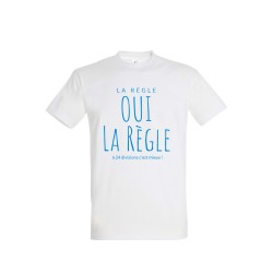 T-shirt "La règle à 24 divisions" – Précision Quotidienne